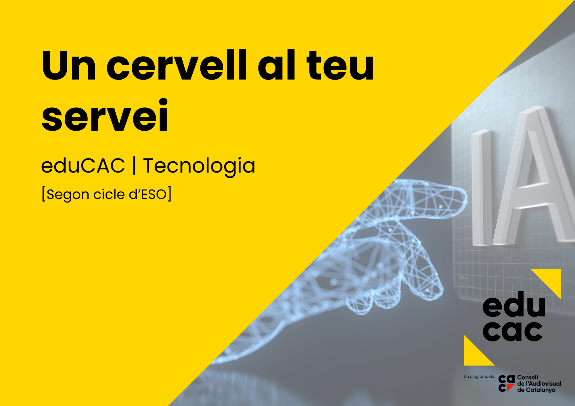 portada un cervell al teu servei
