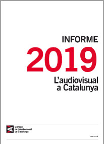 PORTADA INFORME SOBRE L'AUDIOVISUAL A CATALUNYA 2019