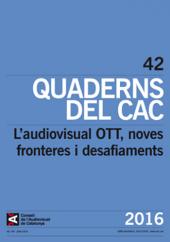 PORTADA QUADERNS DEL CAC NÚM. 42