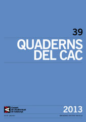 PORTADA QUADERNS DEL CAC NÚM. 39
