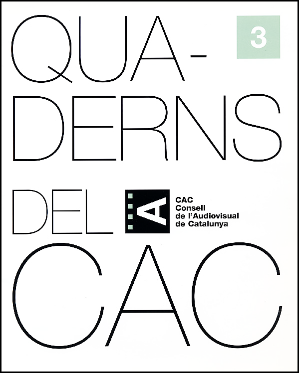 PORTADA QUADERNS DEL CAC NÚM. 3