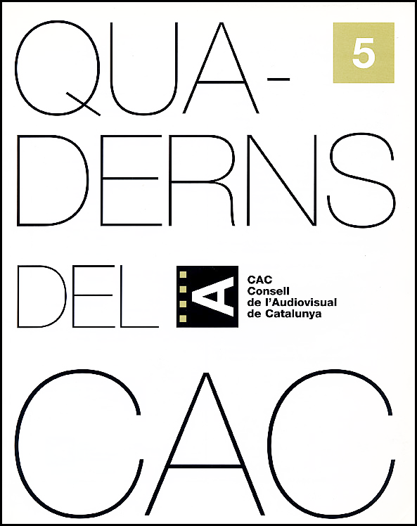 PORTADA QUADERNS DEL CAC NÚM. 5