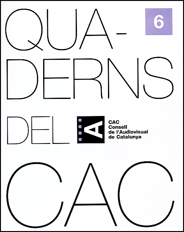 PORTADA QUADERNS DEL CAC NÚM. 6