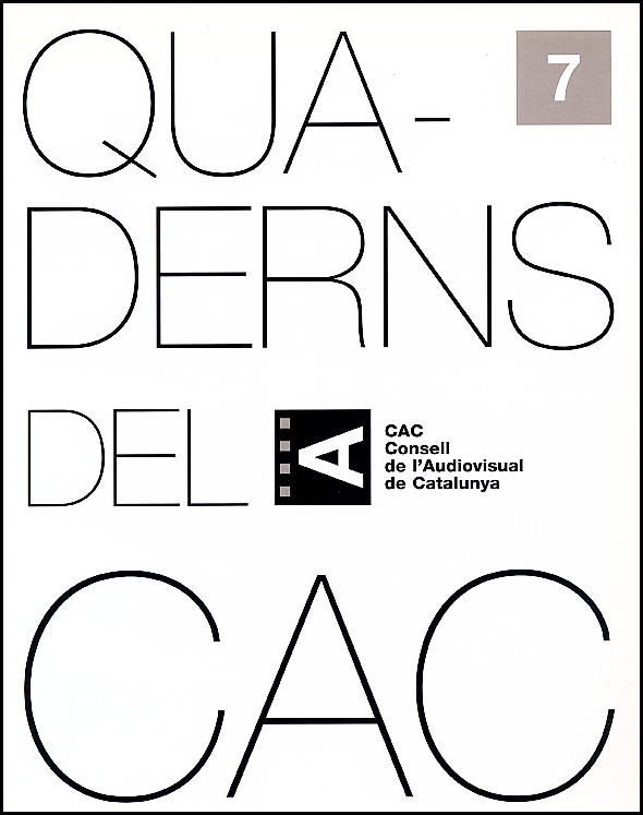 PORTADA QUADERNS DEL CAC NÚM. 7