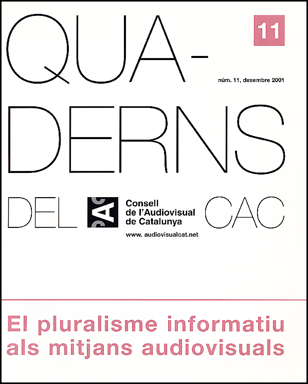 PORTADA QUADERNS DEL CAC NÚM. 11