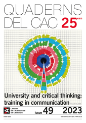 Cover QUADERNS DEL CAC NUM. 49 English