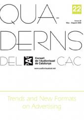 PORTADA QUADERNS DEL CAC NÚM 22 ENGLISH
