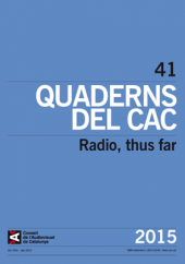 PORTADA QUADERNS DEL CAC NÚM.41 ENGLISH