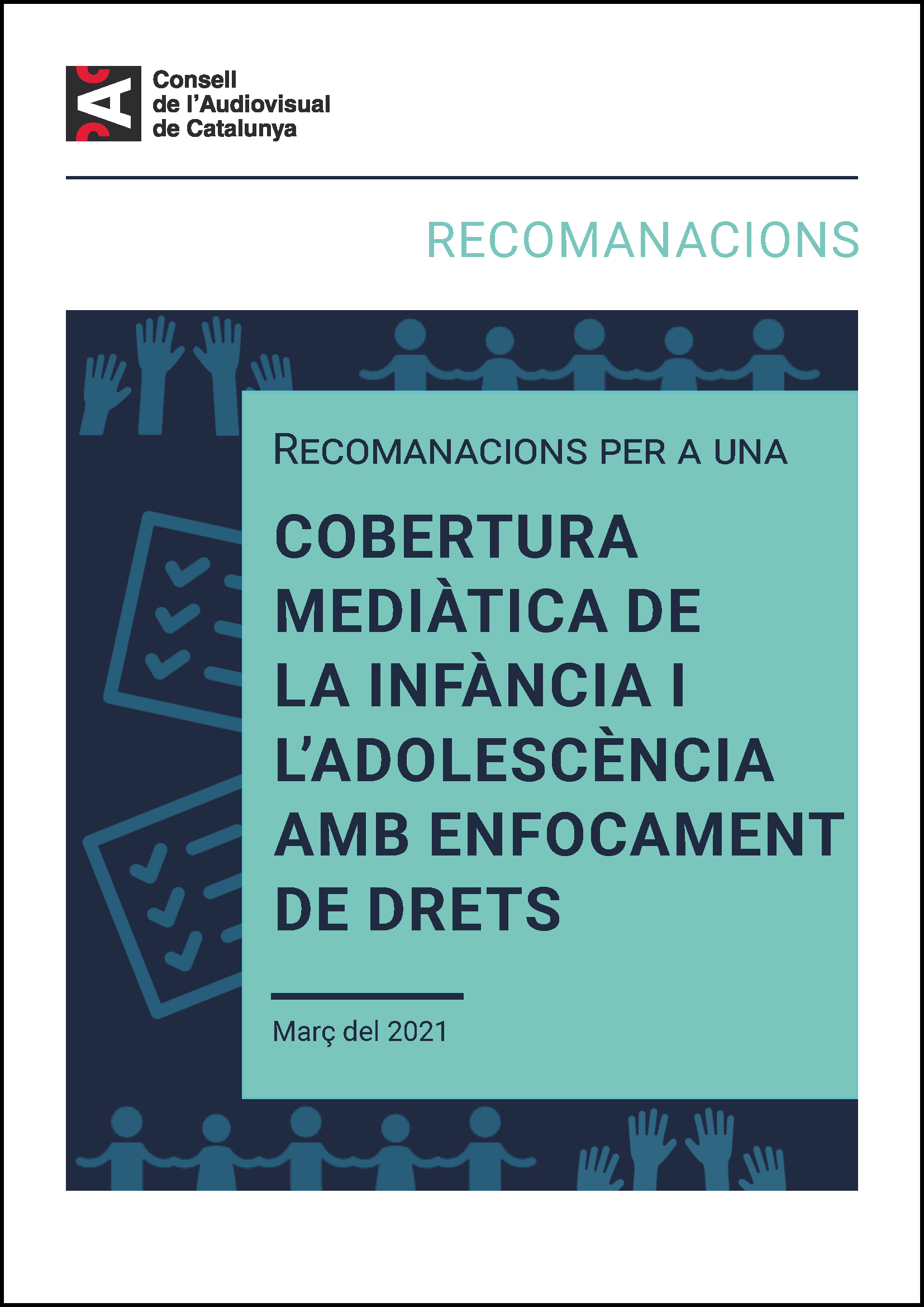 Portada recomanacions infants adolescents