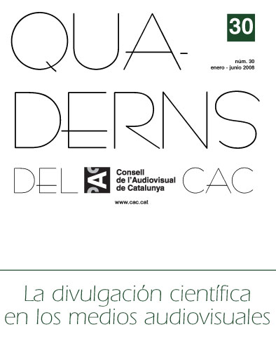 Portada Quaderns del CAC 30 castellano