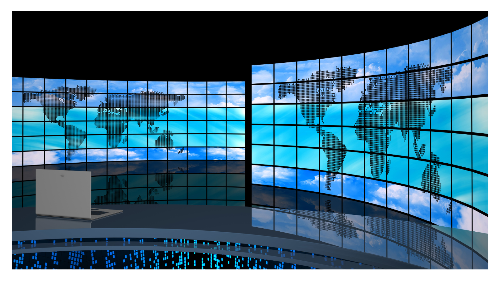 escenari informatiu televisió