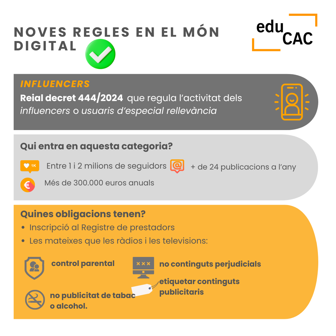 resum decret influencer