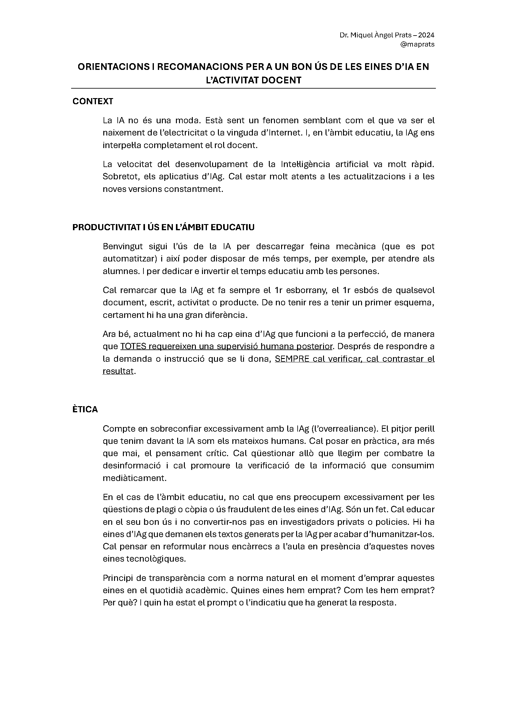 IMATGE AMB ENLLAÇ RECOMANACIONS M.A. PRATS