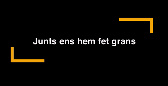 Junts ens hem fet grans