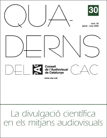 Portada Quaderns del CAC núm. 30