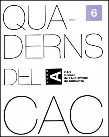 PORTADA QUADERNS DEL CAC NÚM. 6