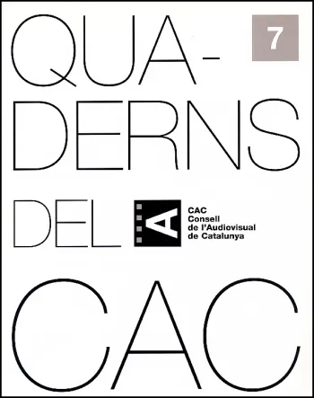 PORTADA QUADERNS DEL CAC NÚM. 7