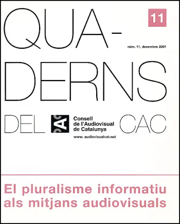 PORTADA QUADERNS DEL CAC NÚM. 11