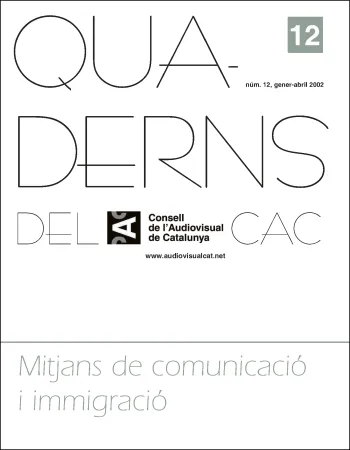 PORTADA QUADERNS DEL CAC NÚM. 12