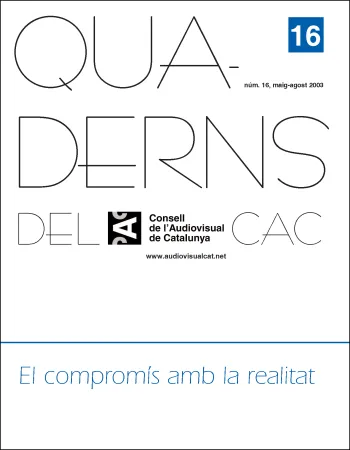PORTADA QUADERNS DEL CAC NÚM. 16