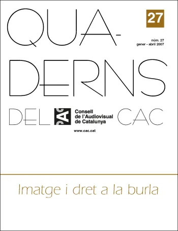 PORTADA QUADERNS DEL CAC NÚM. 27