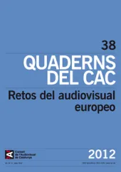PORTADA QUADERNS DEL CAC NÚMERO 38