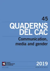 PORTADA QUADERNS DEL CAC NÚM 45 ENGLISH