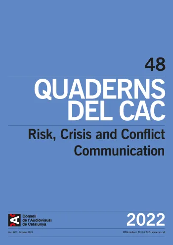 Cover QUADERNS DEL CAC NÚM. 48 ENGLISH