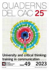 Cover QUADERNS DEL CAC NUM. 49 English