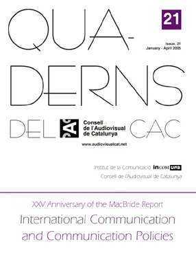 PORTADA QUADERNS DEL CAC NÚM 21 ENGLISH