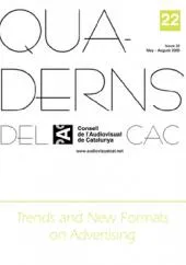PORTADA QUADERNS DEL CAC NÚM 22 ENGLISH