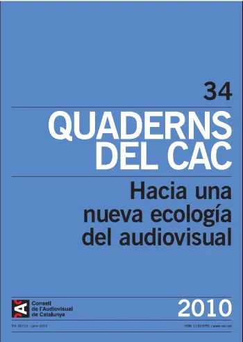 Portada Quaderns del CAC 34 castellano