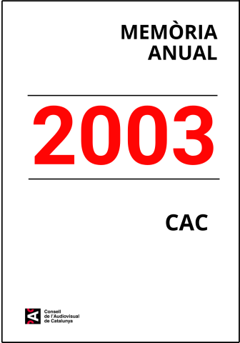 Memòria 2003