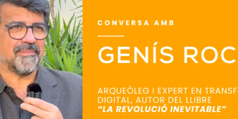 IMATGE NOTICIA CONVERSA AMB GENÍS ROCA EDUCAC