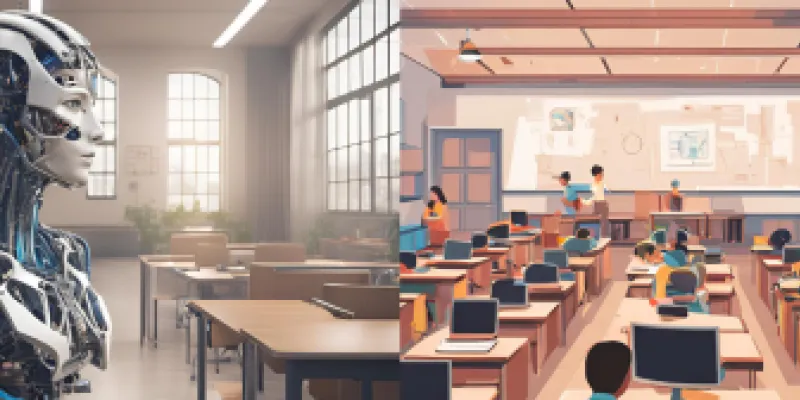 IMATGE NOTICIA EDUCAC ESCOLA DAVANT REPTE IA