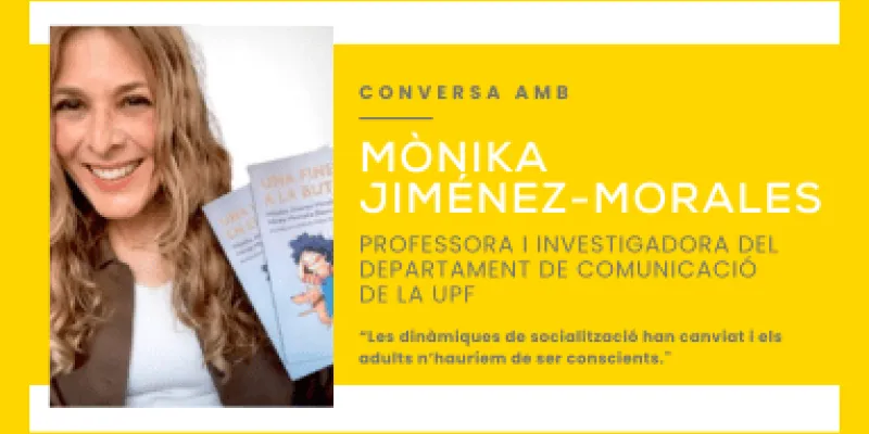 mònika jiménez amb llibres