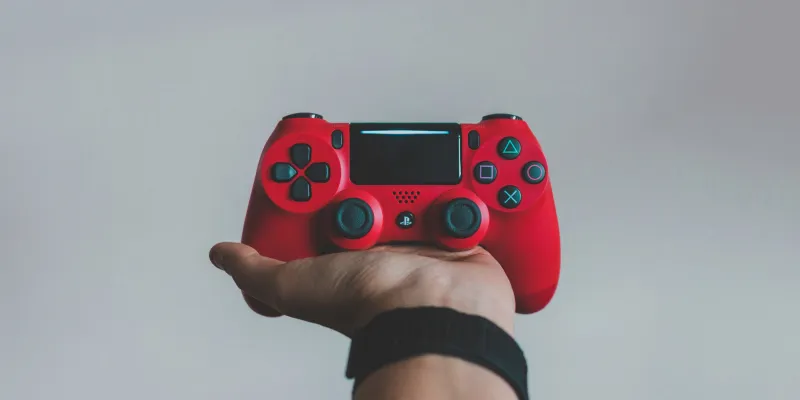 comandament nintendo vermell