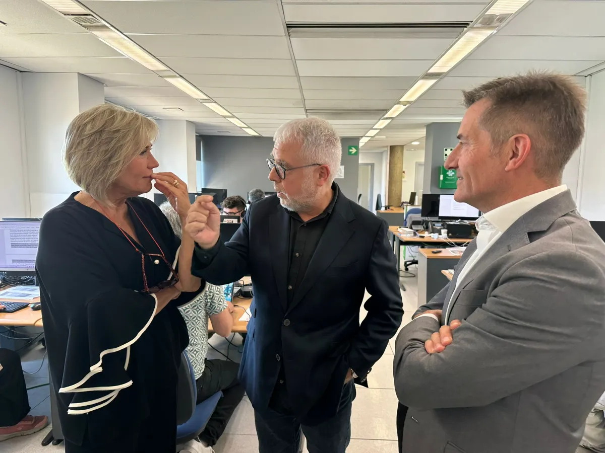 Julia Otero, Xevi Xirgo i Francesc Robert.