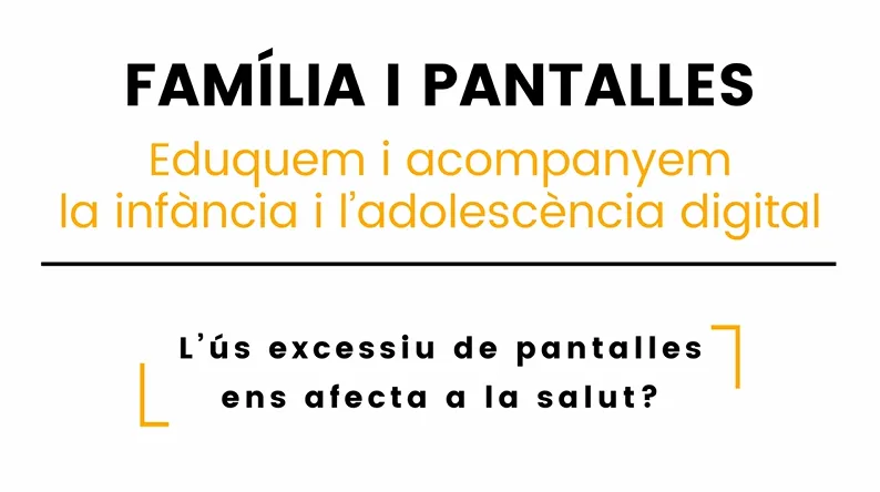 L'ús excessiu de pantalles ens afecta a la salut?